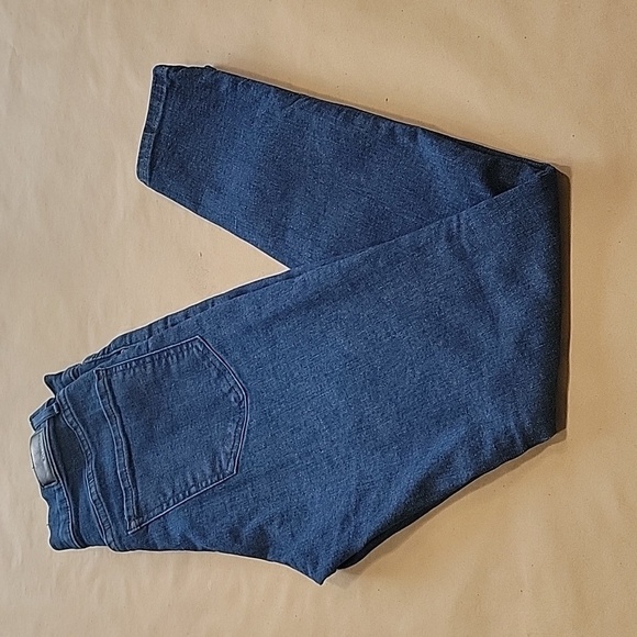 Express Size 4 High-Rise Skinny Hyper Stretch Denim Blue Jeans, Gently Used Cond - Picture 1 of 13